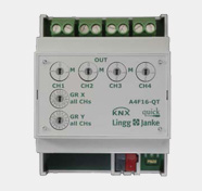 KNX quick binary in-/output for switches and 230 V AC - Lingg und Janke.
